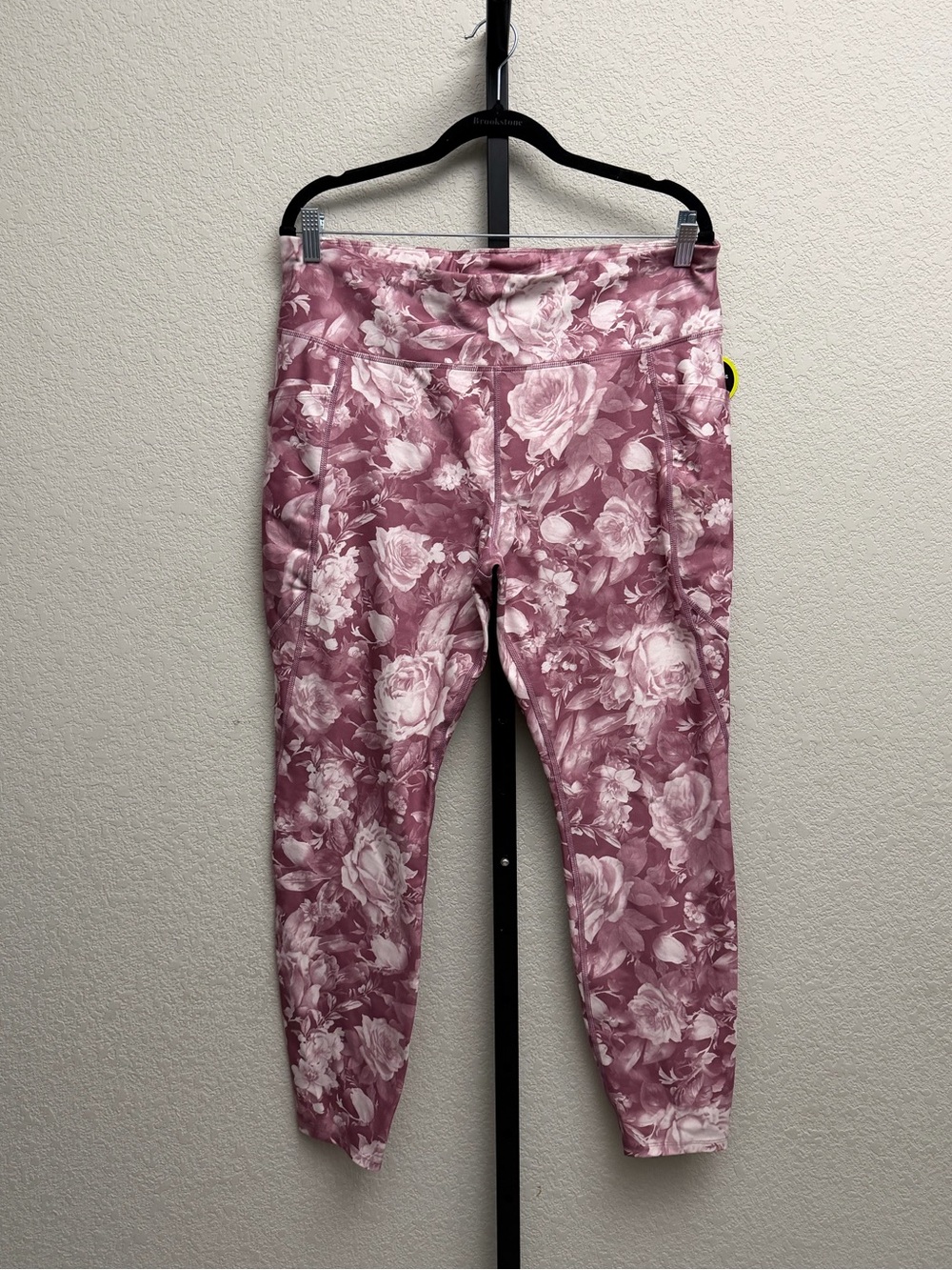 Athletic Works Pink Floral Activewear Bottoms NWT